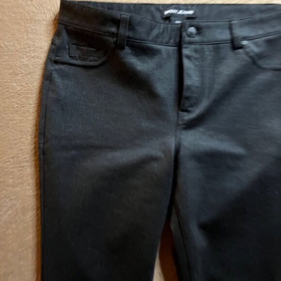 DKNY‎ Chico  Medium Slate Gray Skinny Ankle Jeans Jegging Lift Tuck Pocket (R) - Picture 2 of 10
